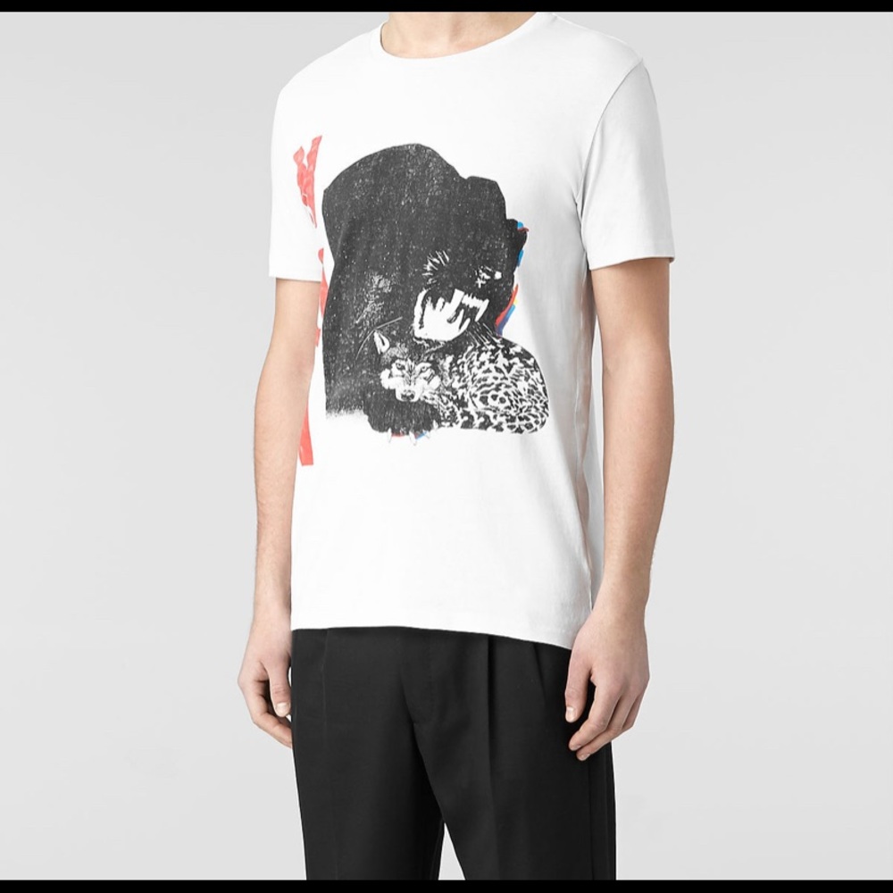 All Saints NON White T-shirt
